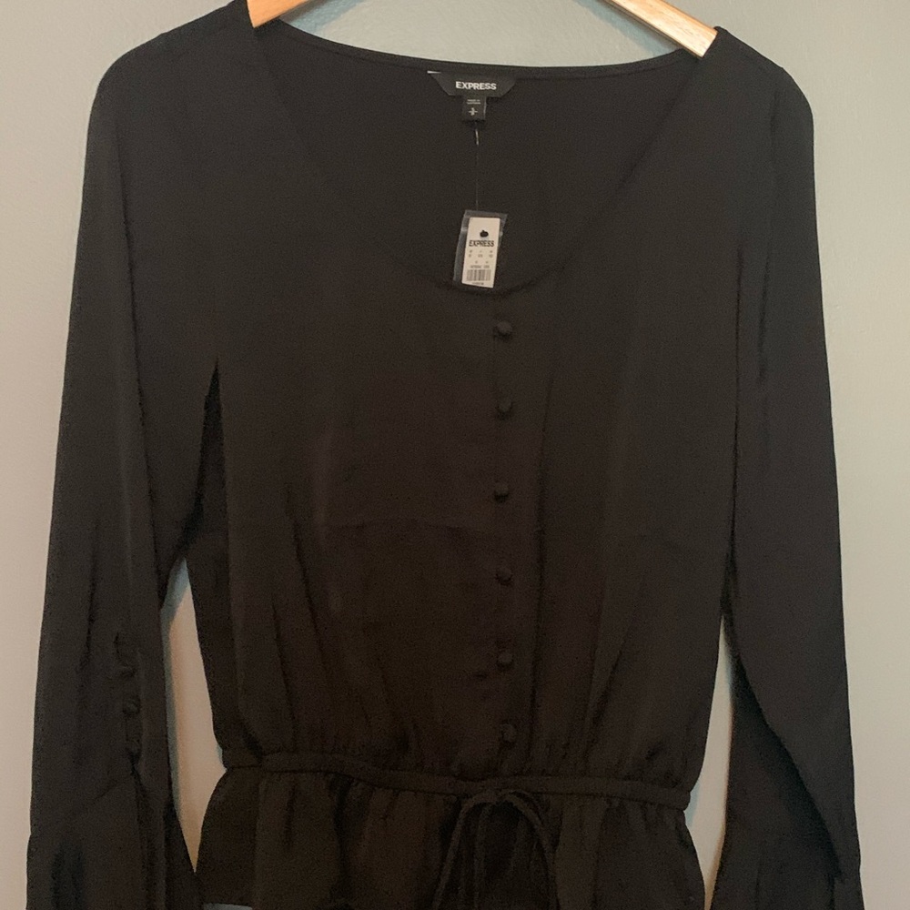 Express black blouse
